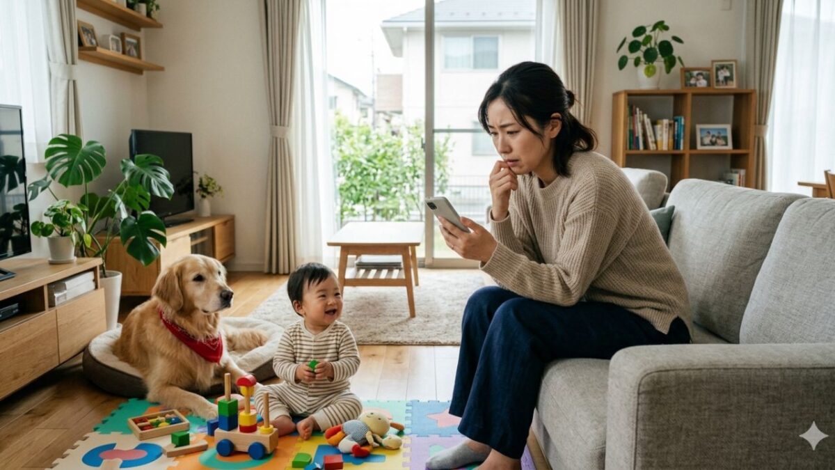 ネズミのフンを子どもやペットが誤飲した際の緊急対処法と注意点を解説するアイキャッチ画像。